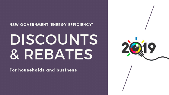 2019 Energy Rebates And Discounts