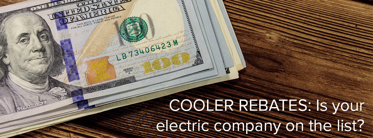 COOLER REBATES Is Your Electric Company On The List 