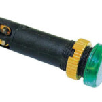 DAYTON 22NY86 Raised Indicator Light 12mm 12V Green Newegg