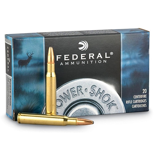 Federal Power Shok 308 Winchester 150 Grain Copper Plated SP