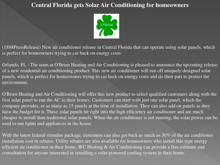 Florida Energy Rebates For Air Conditioners Fpl Rebates On New Energy 