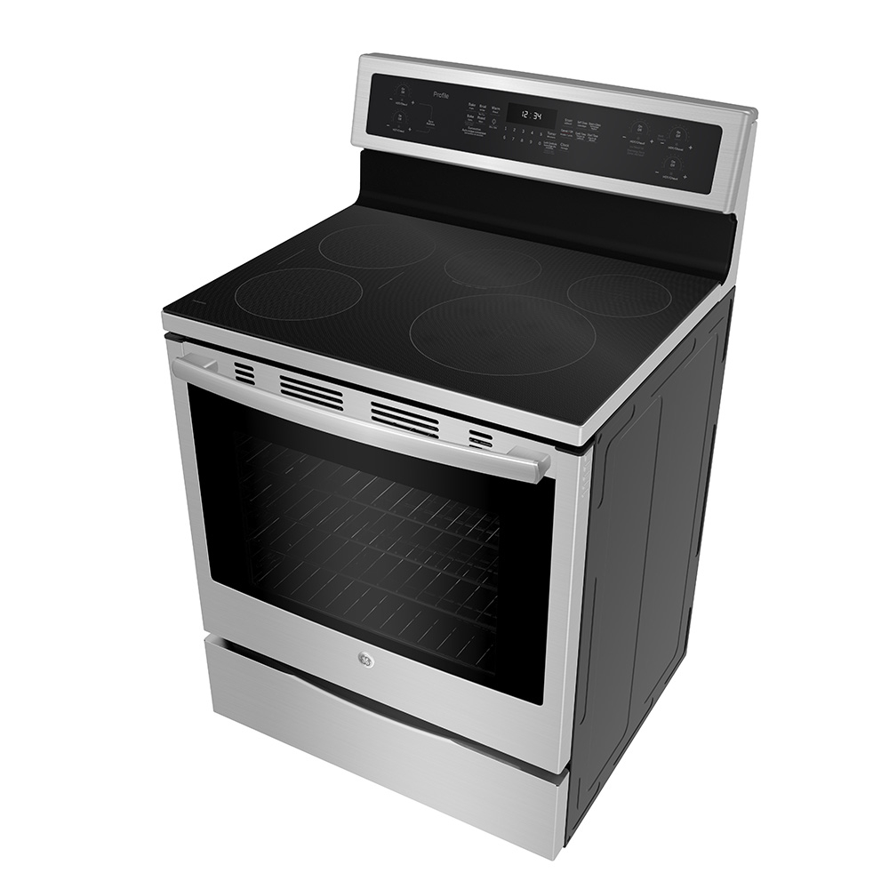 GE Profile Freestanding Self Clean Induction Range With Convection 