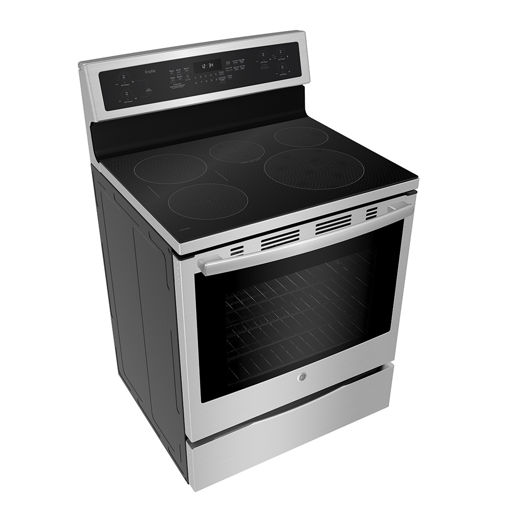 GE Profile Freestanding Self Clean Induction Range With Convection