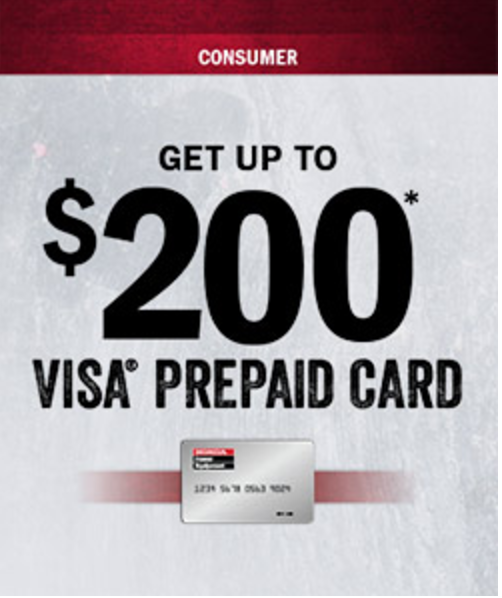 Honda Power Equipment Commercial Credit Card 200 Offer Foreman s 