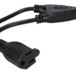 OutletSaver AC Power Splitter Adapter 16 Inches 6 Pack