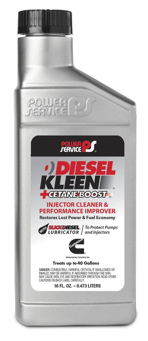 Power Service Diesel Kleen Fuel Injector Cleaner With Cetane 16 Ounces 