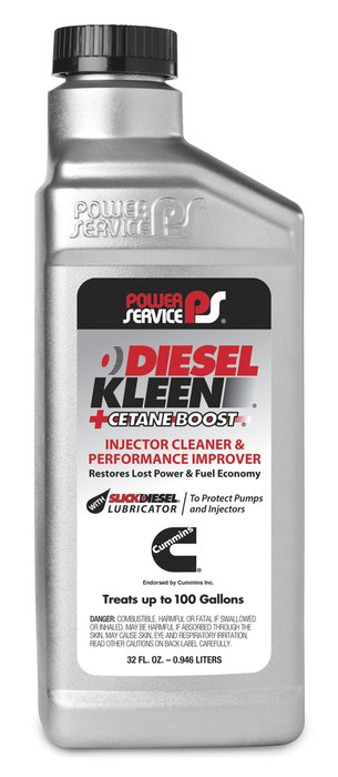 Power Service Diesel Kleen Fuel Injector Cleaner With Cetane Boost 32 