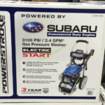 PowerStroke 3100 PSI Pressure Washer W Subaru Electric Start Engine