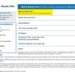 Elanco Mail In Rebate Form Printable Rebate Form