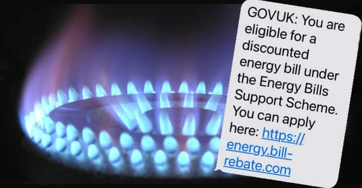 Energy Bill Rebate Scams Spread Via SMS And Email Graham Cluley