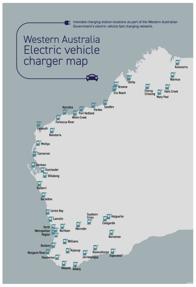  I ve Been Everywhere WA Releases Map Of 45 New EV Charging Sites