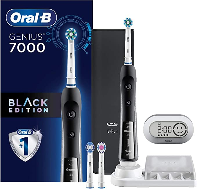 Oral B 7000 SmartSeries Rechargeable Power Electric Toothbrush With 3 