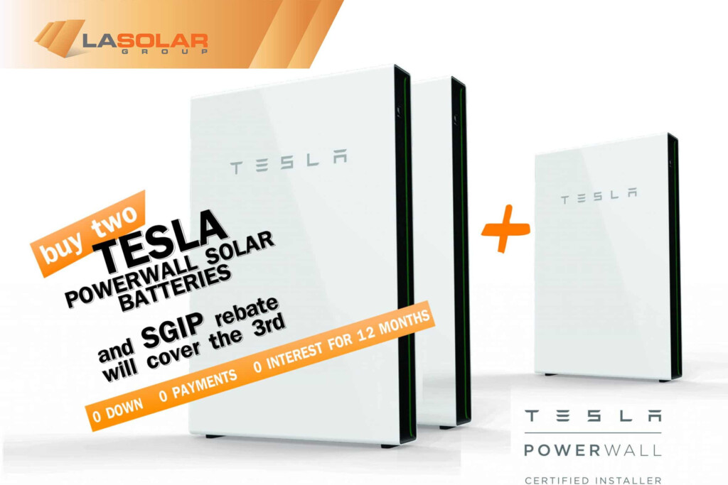 Tesla Powerwall Solar Rebates LA Solar Group