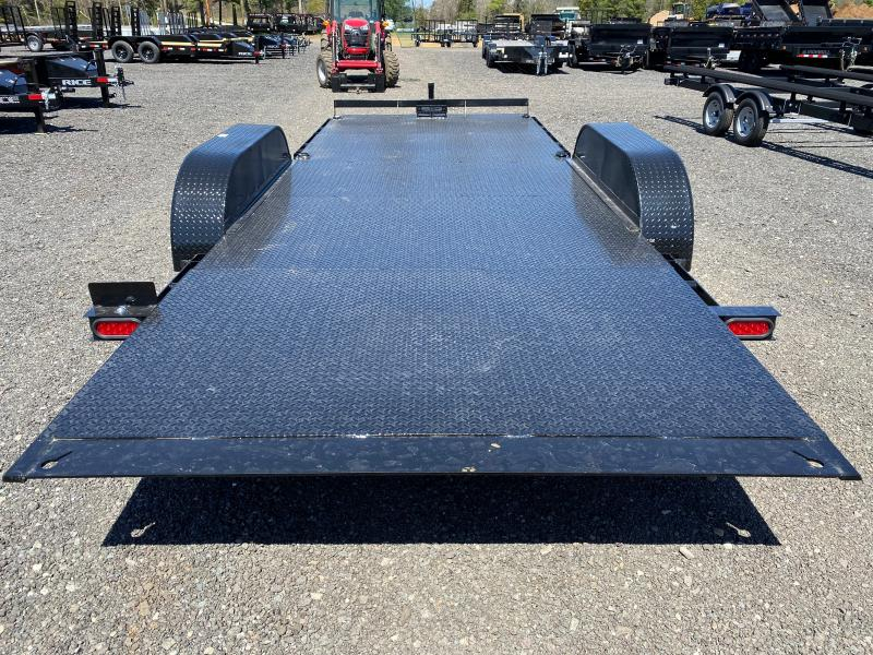 2022 Hawke Trailers 7x20 Steel Deck 10K LowPro Power Tilt Equipment 