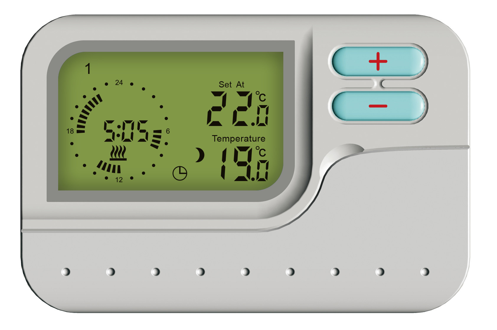 5 1 1 Day Programmable Thermostat Wired Weekly Programmable Thermostat 