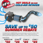 AFe Power Summer 2016 Rebate 5 Star Tuning