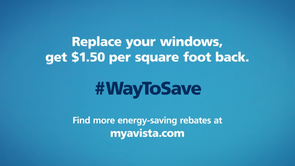 Avista 15 REBATES New Windows YouTube