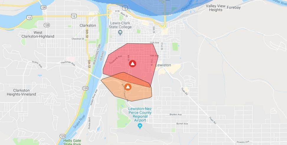 Avista Power Outage Map Map Cabo San Lucas