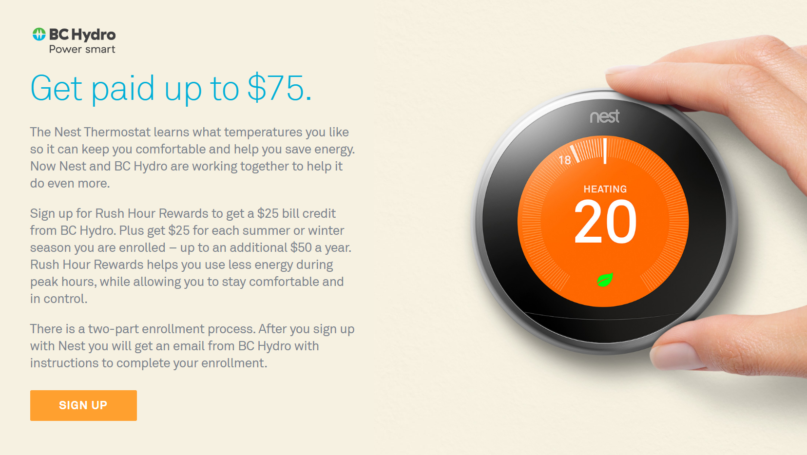 BC Hydro And Nest Thermostat 75 Rebate RedFlagDeals Forums