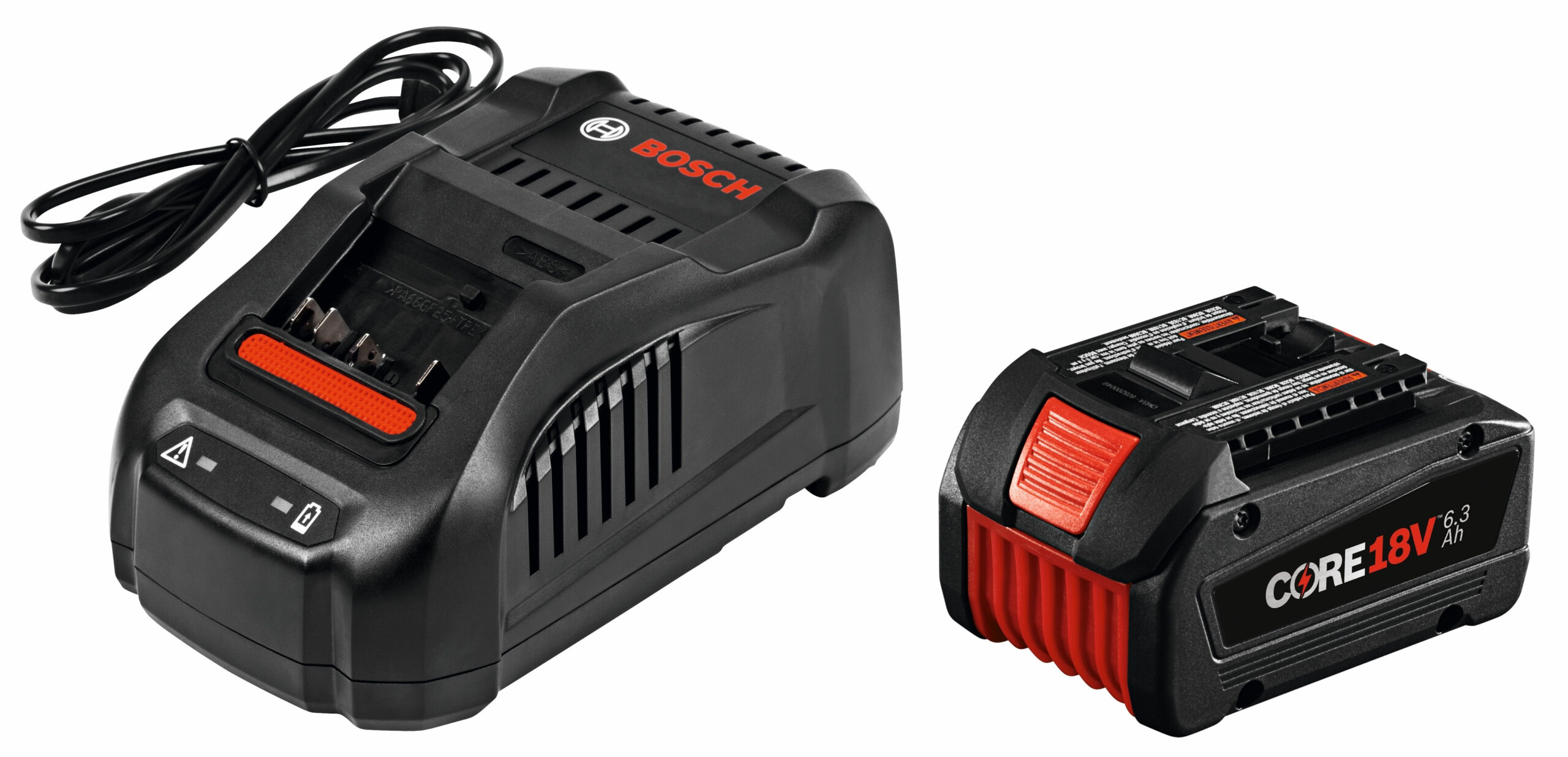 Bosch Core18V 6 3 Amp Hour Lithium Power Tool Battery Kit Charger