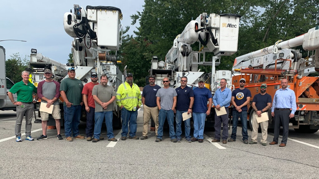 Central Maine Power Crew Honored For Response To Hurricane Ida 