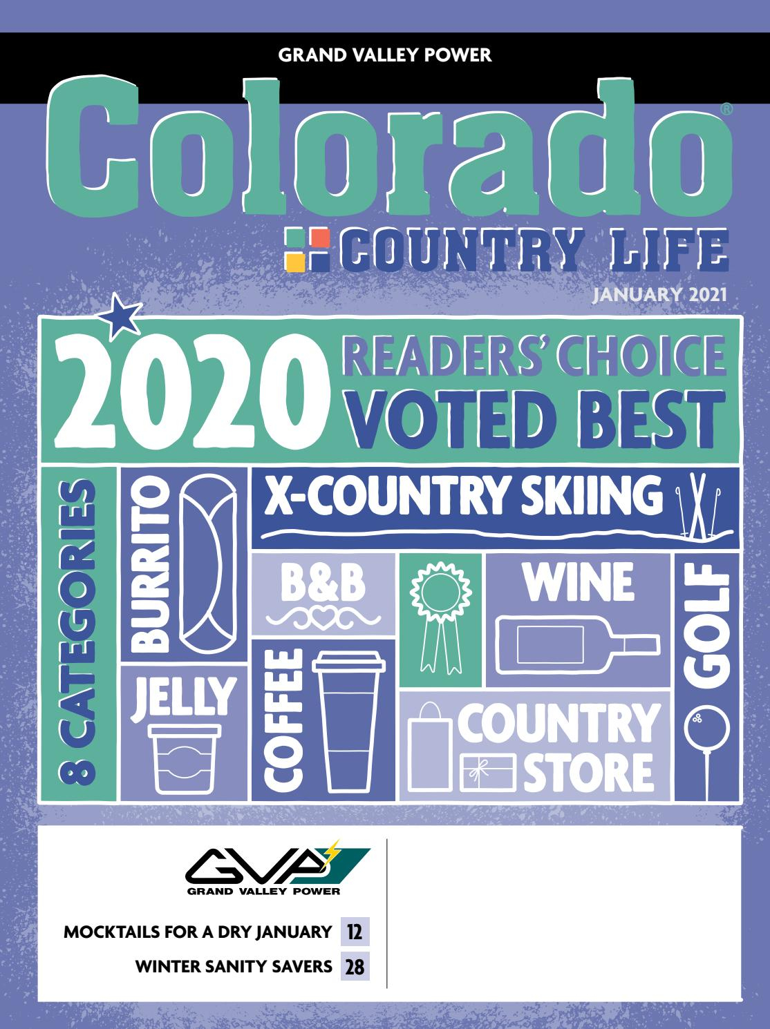 Colorado Country Life January 2021 Grand Valley Power By American