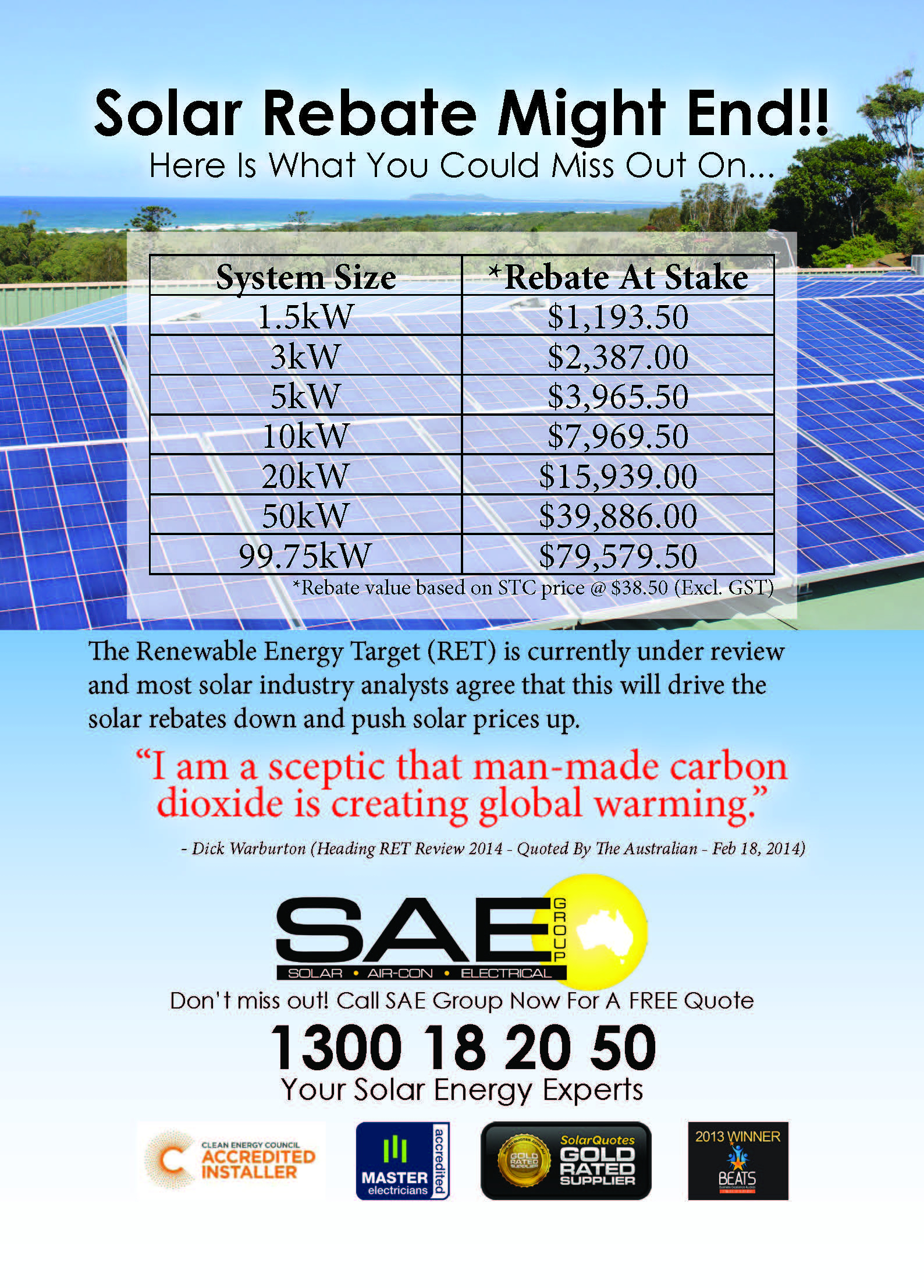 Company Solar Rebates