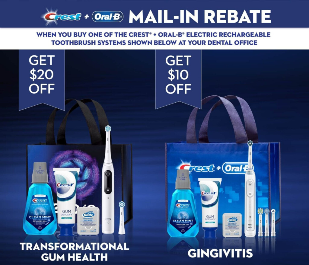 Crest Oral B Rebate Fillable Form 2024