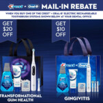 Crest Oral B Rebate Fillable Form 2023