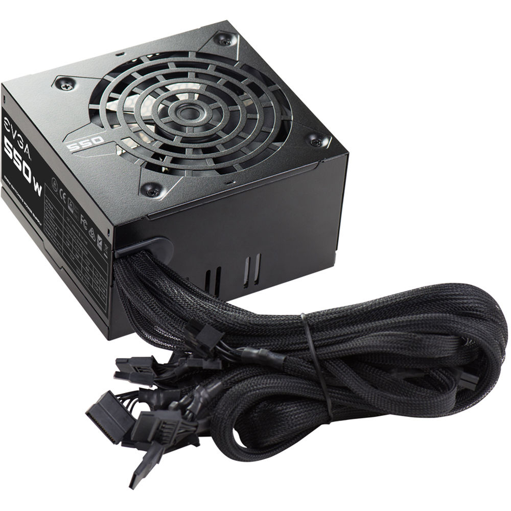 EVGA 550W Power Supply 100 N1 0550 L1 B H Photo Video