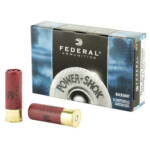 Federal Power Shok Ammo 12 Gauge 2 3 4 4 Buck 27 Pellets 5 Rounds In