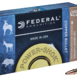 Federal Power Shok Ammunition 308 Winchester 9 70g 150gr Copper Solid HP