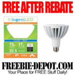 FREE AFTER REBATE LED Light Bulb 75 Watt Dimmable Exp 10 2 15 Free After Rebate Led