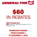 General Tire Rebate Fall 2022 NS Diesel Automotive