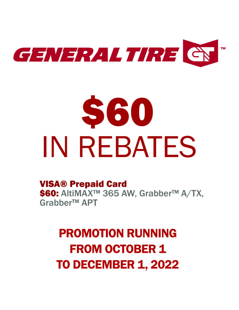 General Tire Rebate Fall 2022 NS Diesel Automotive