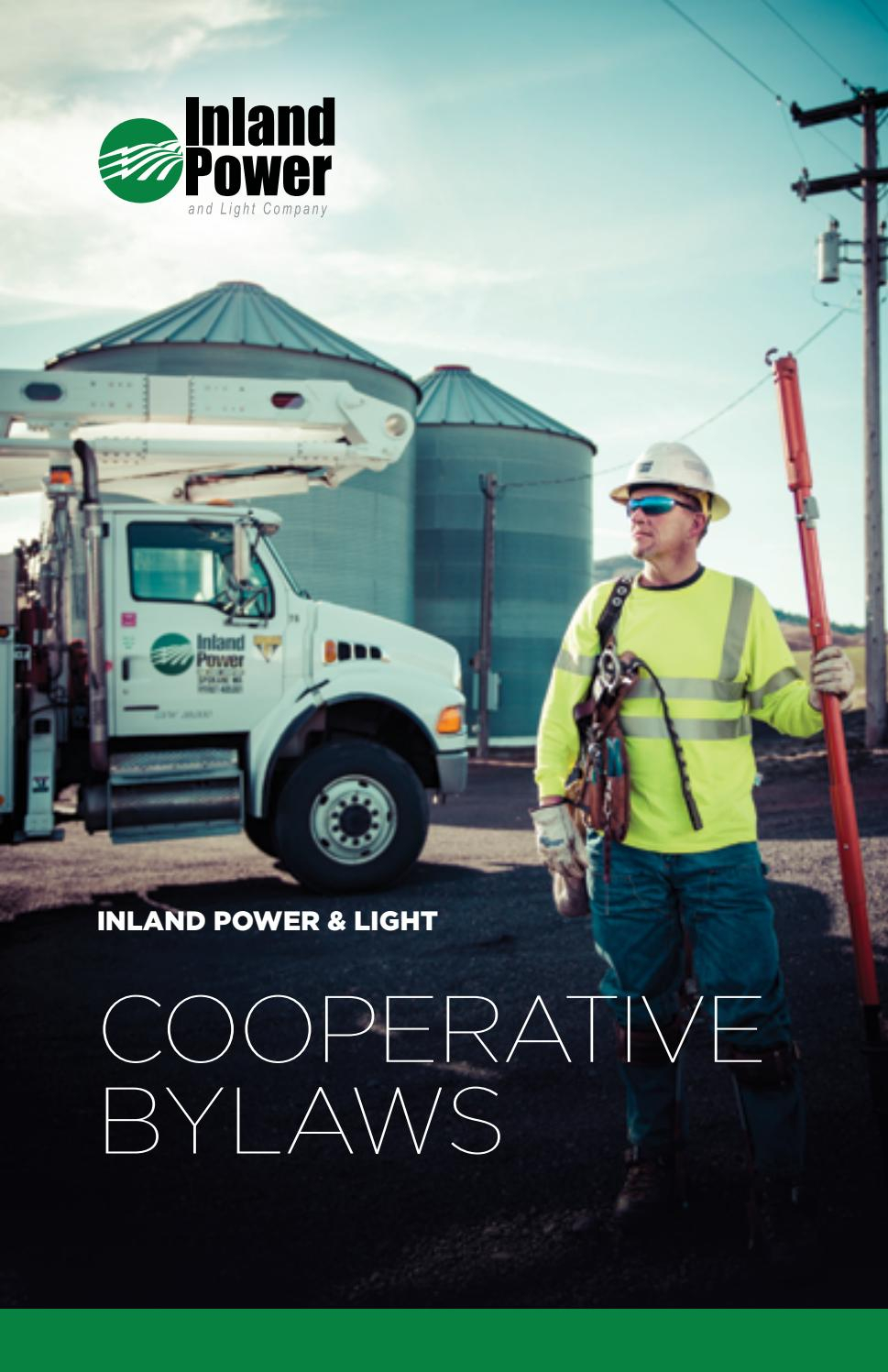 Inland Power Light Bylaws By Inland Power Light Issuu