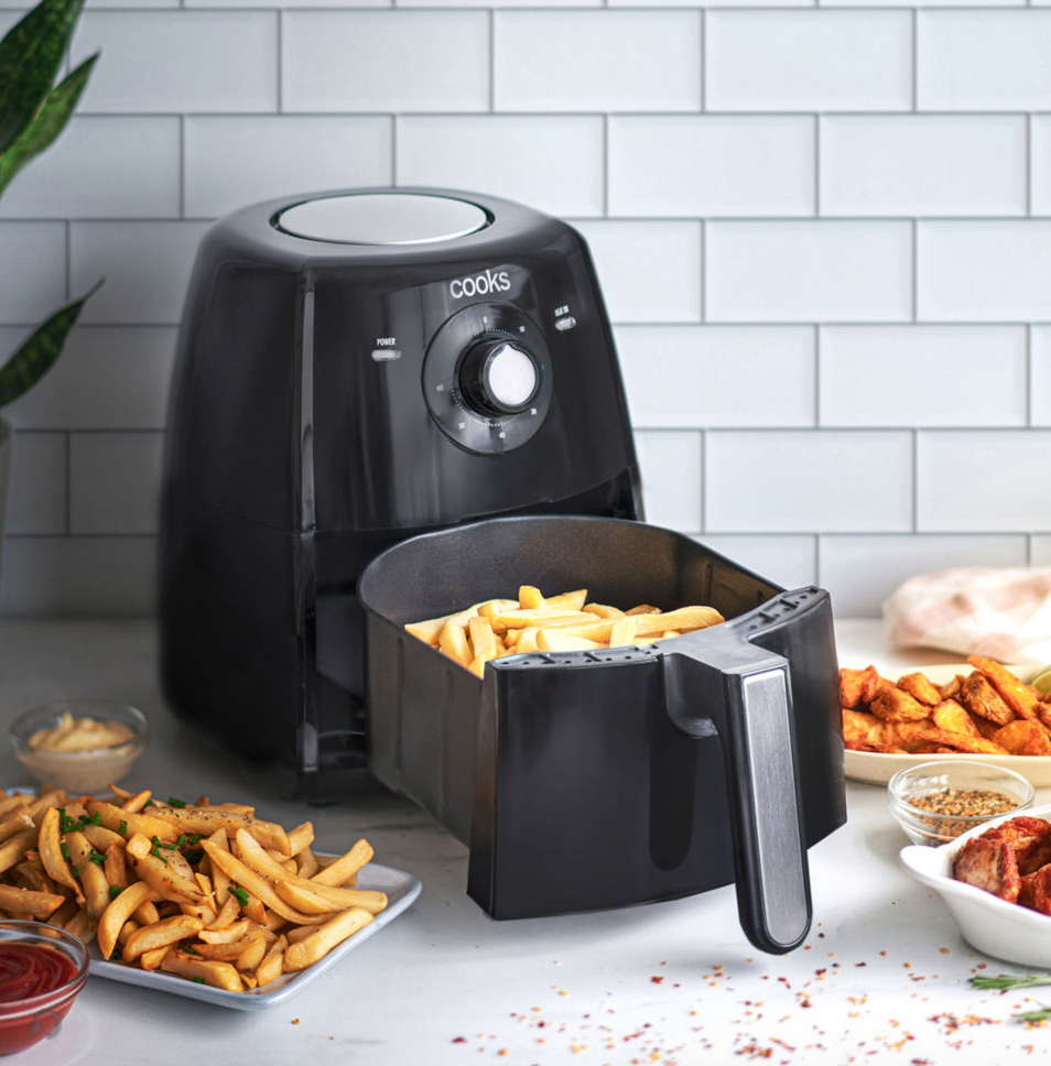 JCPenney Cooks 3 7 Quart Air Fryer Only 29 98 After Rebate 