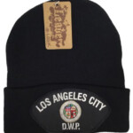 Los Angeles City DWP Black Beanie EBay