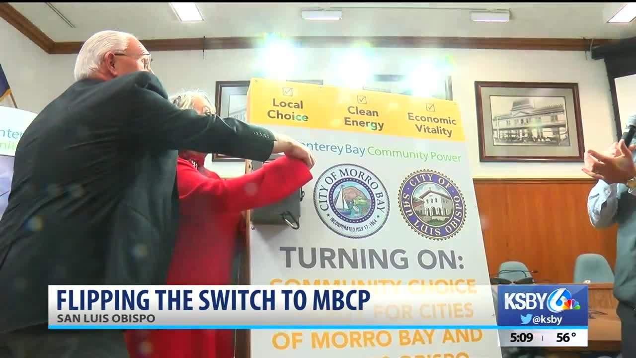 Monterey Bay Community Power Becomes Primary Power Source For SLO 