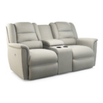 Murray Power Reclining Loveseat W Console La Z Boy