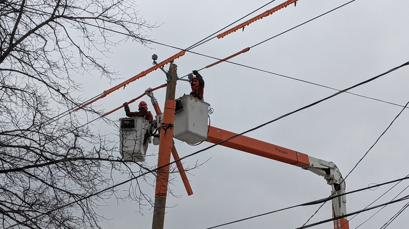 Outage Caused By Burnt Conductor NB Power TJ news