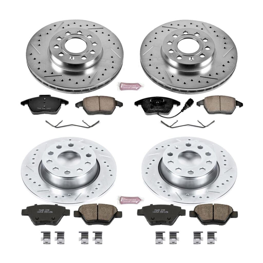 Power Stop K5747 Power Stop Z23 Evolution Sport Brake Upgrade Kits 