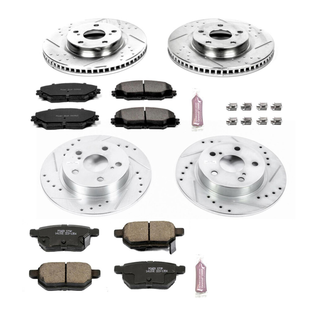 Power Stop K6076 Power Stop Z23 Evolution Sport Brake Upgrade Kits 