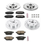 Power Stop K6076 Power Stop Z23 Evolution Sport Brake Upgrade Kits