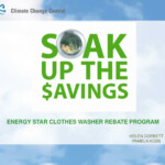 PPT ENERGY STAR CLOTHES WASHER REBATE PROGRAM PowerPoint Presentation