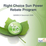 PPT Right Choice Sun Power Rebate Program PowerPoint Presentation