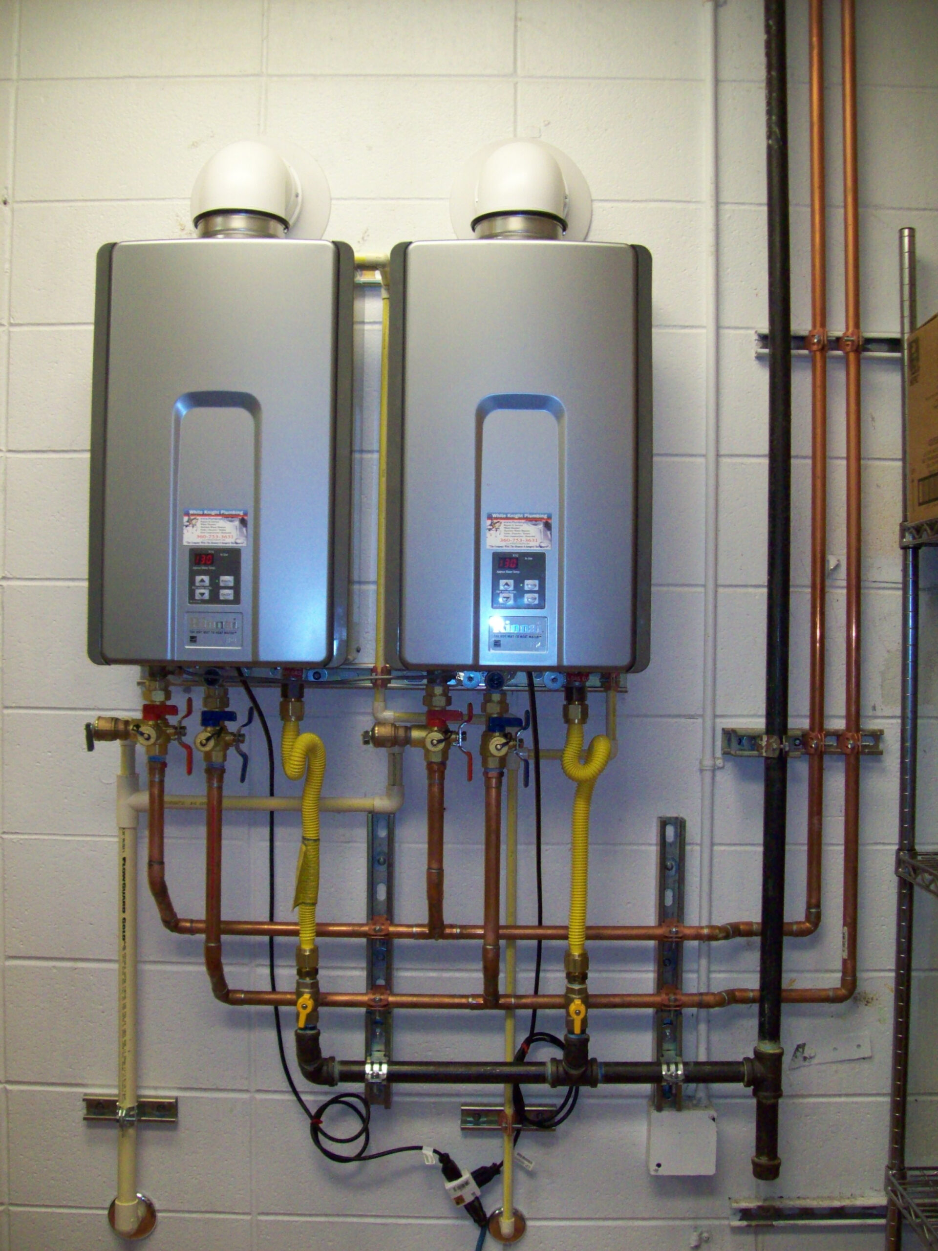 Rinnai Tankless Gas Hot Water Heater Rebate WaterRebate WaterRebate