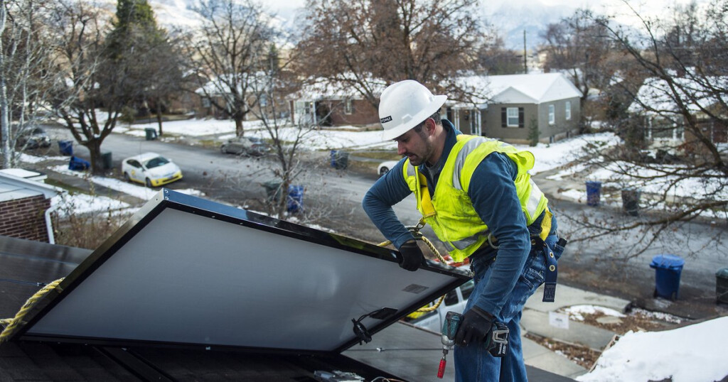 Rocky Mountain Power Helping To Restore Utah Tax Breaks On Solar Panels 