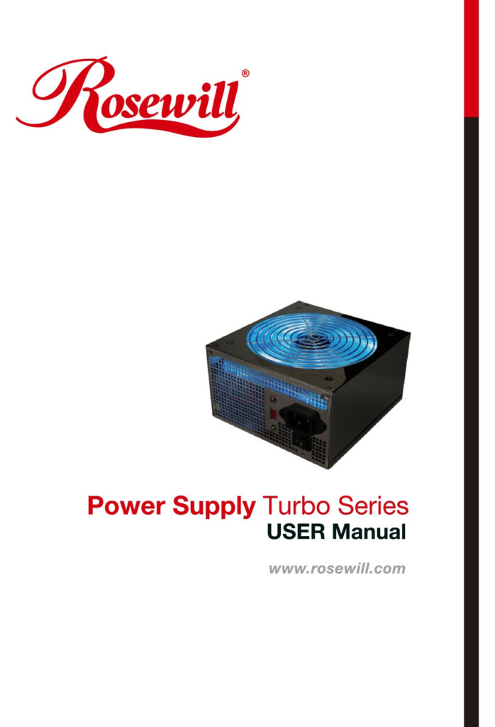 ROSEWILL POWER SUPPLY USER MANUAL Pdf Download ManualsLib