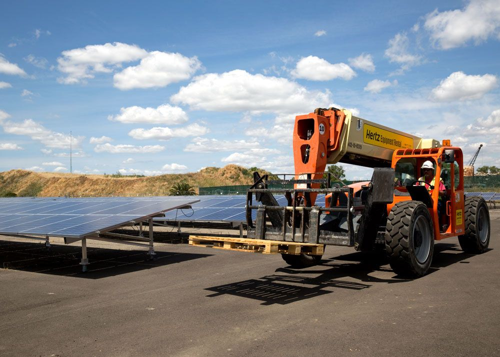 SMUD Solar Array Sacramento Solar Monster Trucks Sacramento